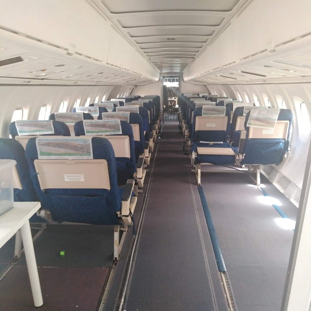 Interior Avión BInter - Aeroclub